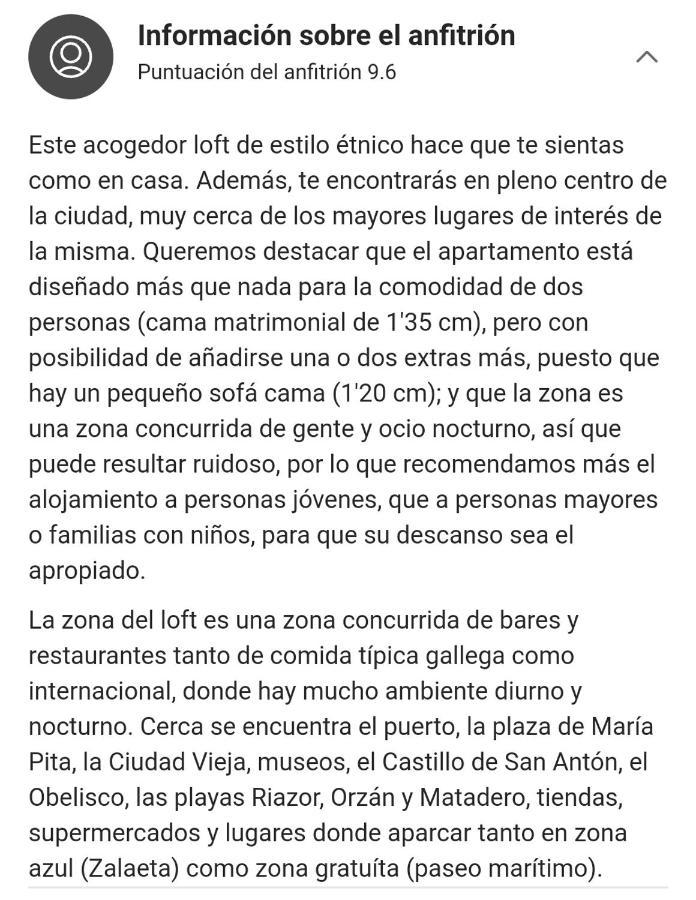 Loft De Estilo Etnico Coruna A Coruña Exteriör bild